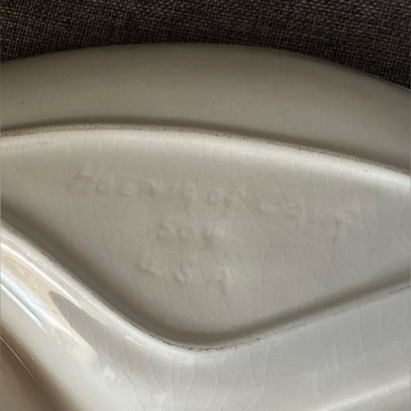 Mid Century Modern Hoenig of California 3 section dish - Picture 7 of 8